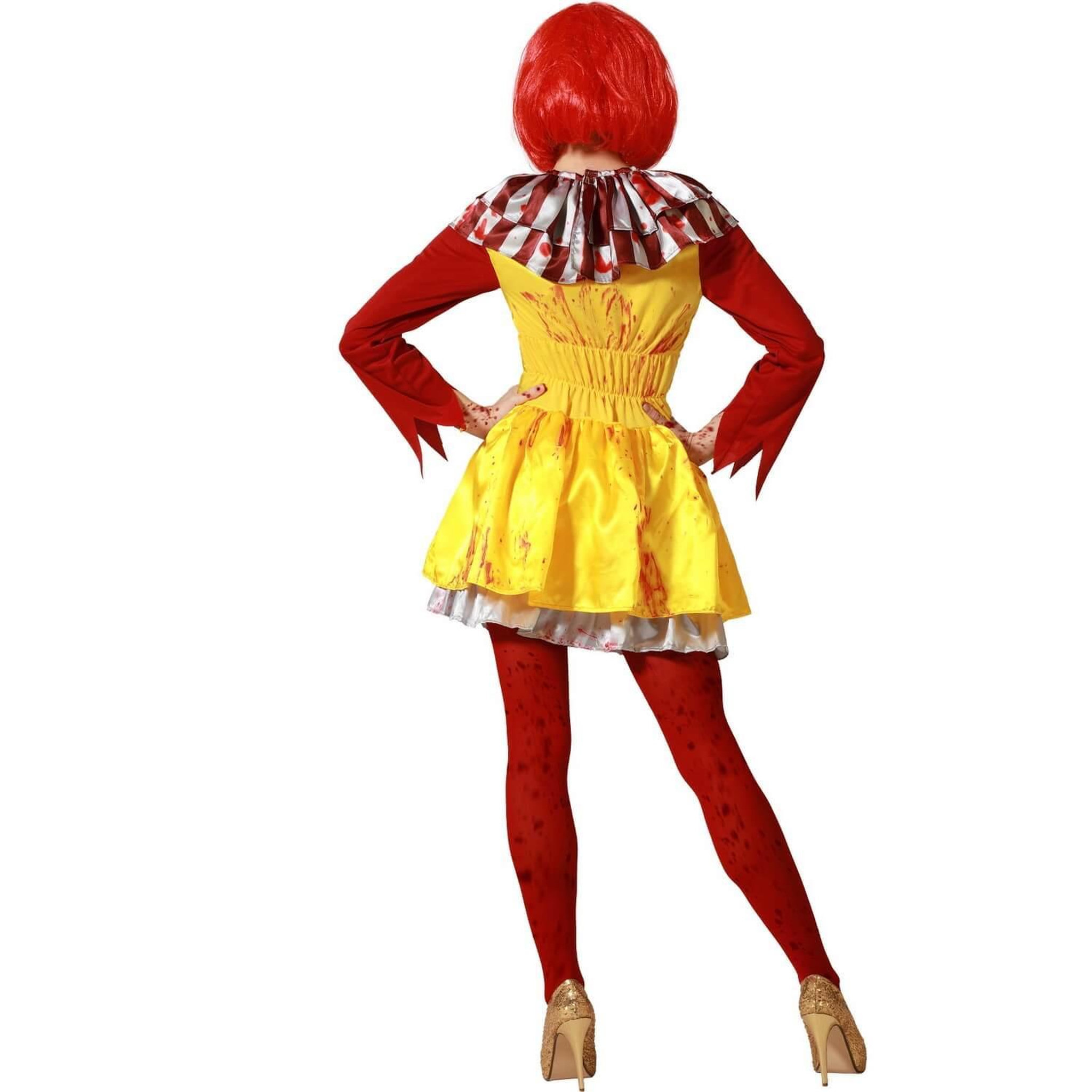 Voir la diapositive 4 : ATOSA Déguisement clown tueuse -femme - XXL