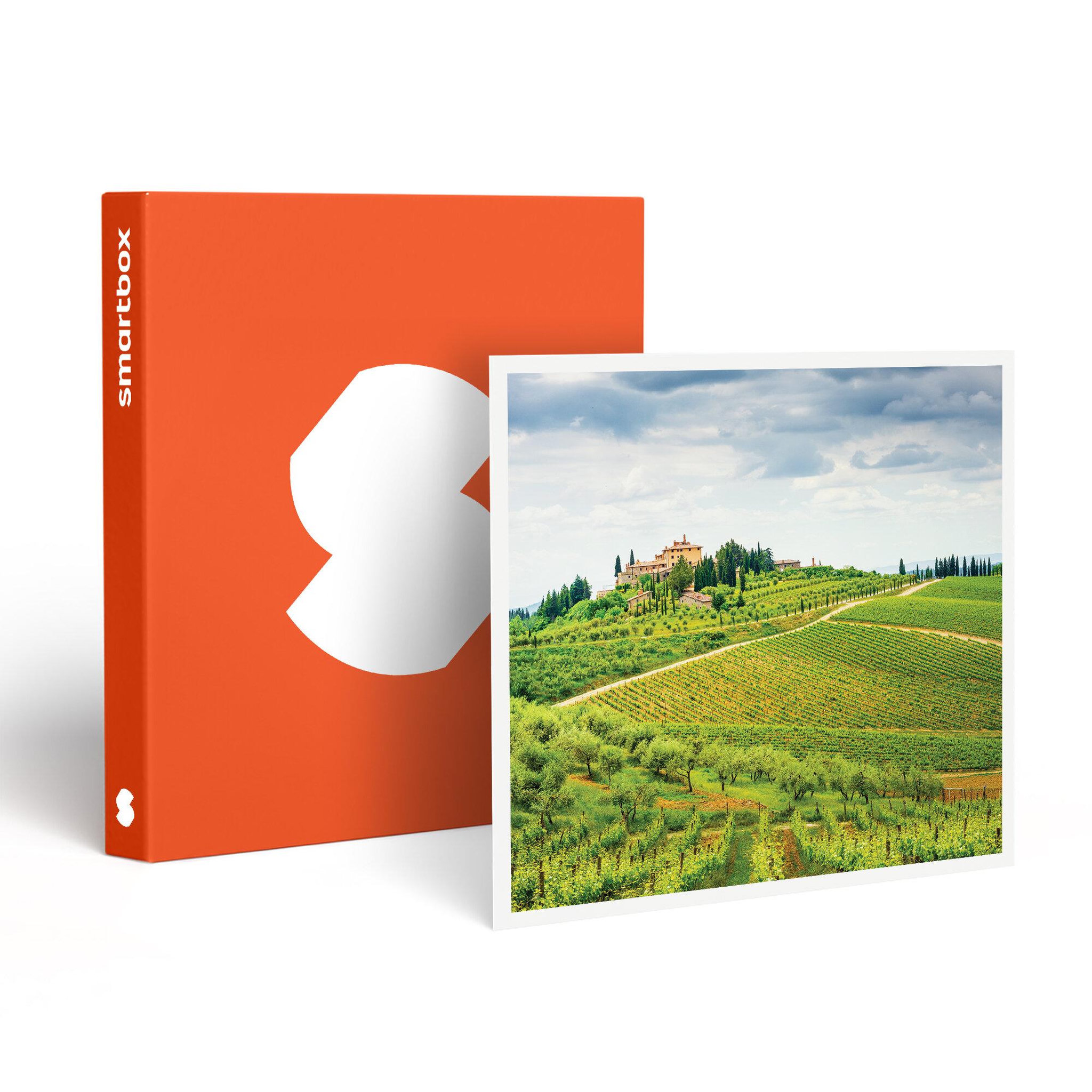 Smartbox 2 jours en italie dans le chianti avec dîner toscan typique 3 plats - coffret cadeau séjour