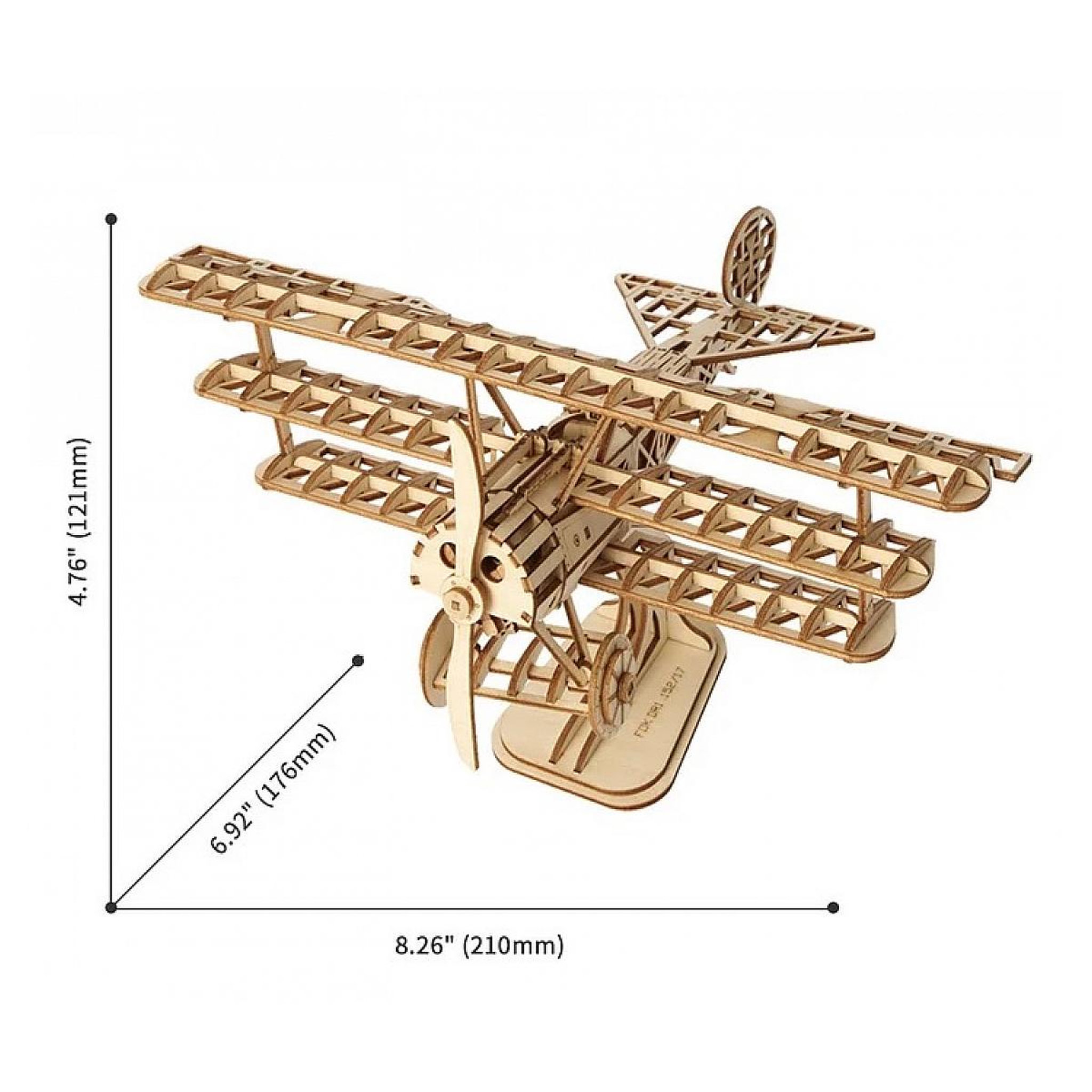 ROBOTIME Maquette en bois Avion Rolife Modern 3D