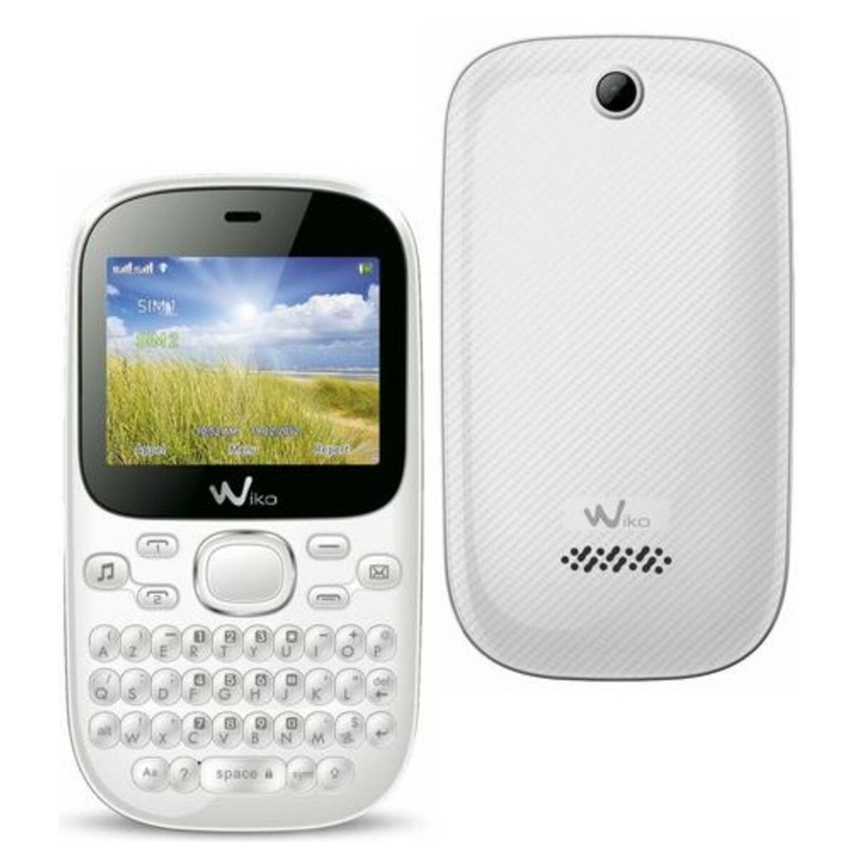 WIKO Téléphone non smartphone Minz Plus Blanc