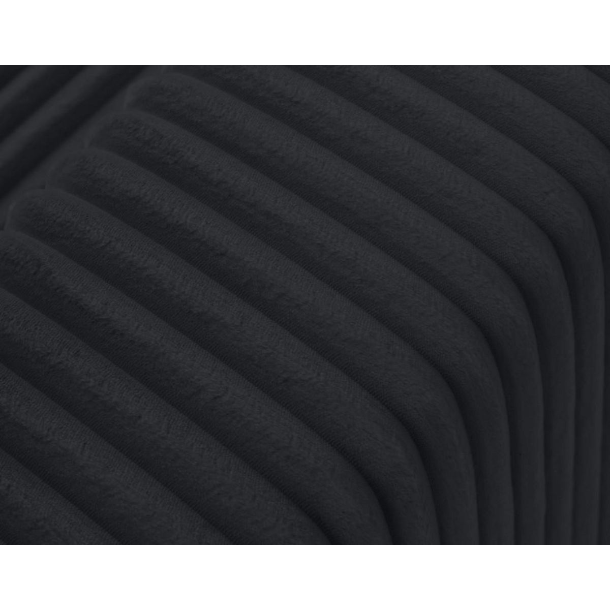 LISA DESIGN Livy - canapé d'angle réversible 4 places convertible avec coffre en velours côtelé grosses côtes