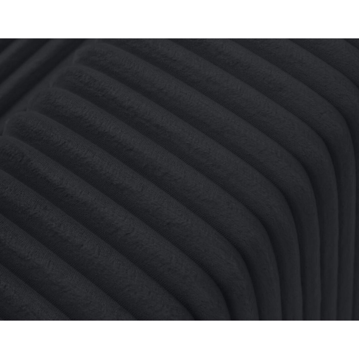 LISA DESIGN Livy - canapé d'angle réversible 4 places convertible avec coffre en velours côtelé grosses côtes