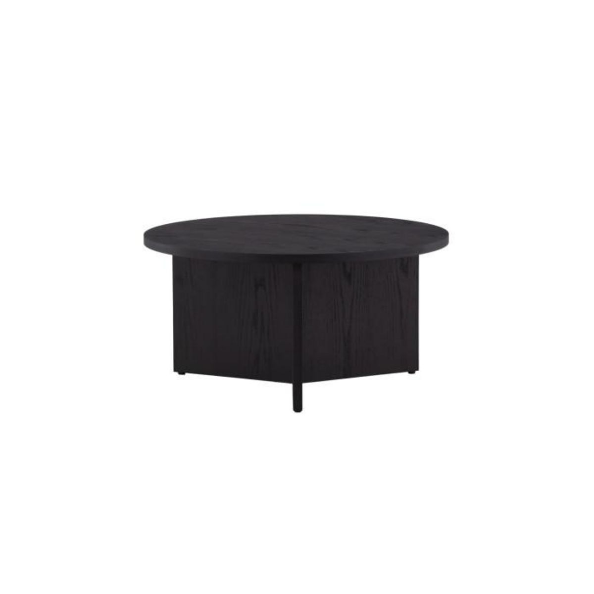 Paris Prix Table Basse Ronde  Salto  65cm Noir