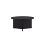 Voir la diapositive 5 : Paris Prix Table Basse Ronde  Salto  65cm Noir