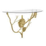 Paris Prix Table de Chevet Murale  Tisty  60cm Or