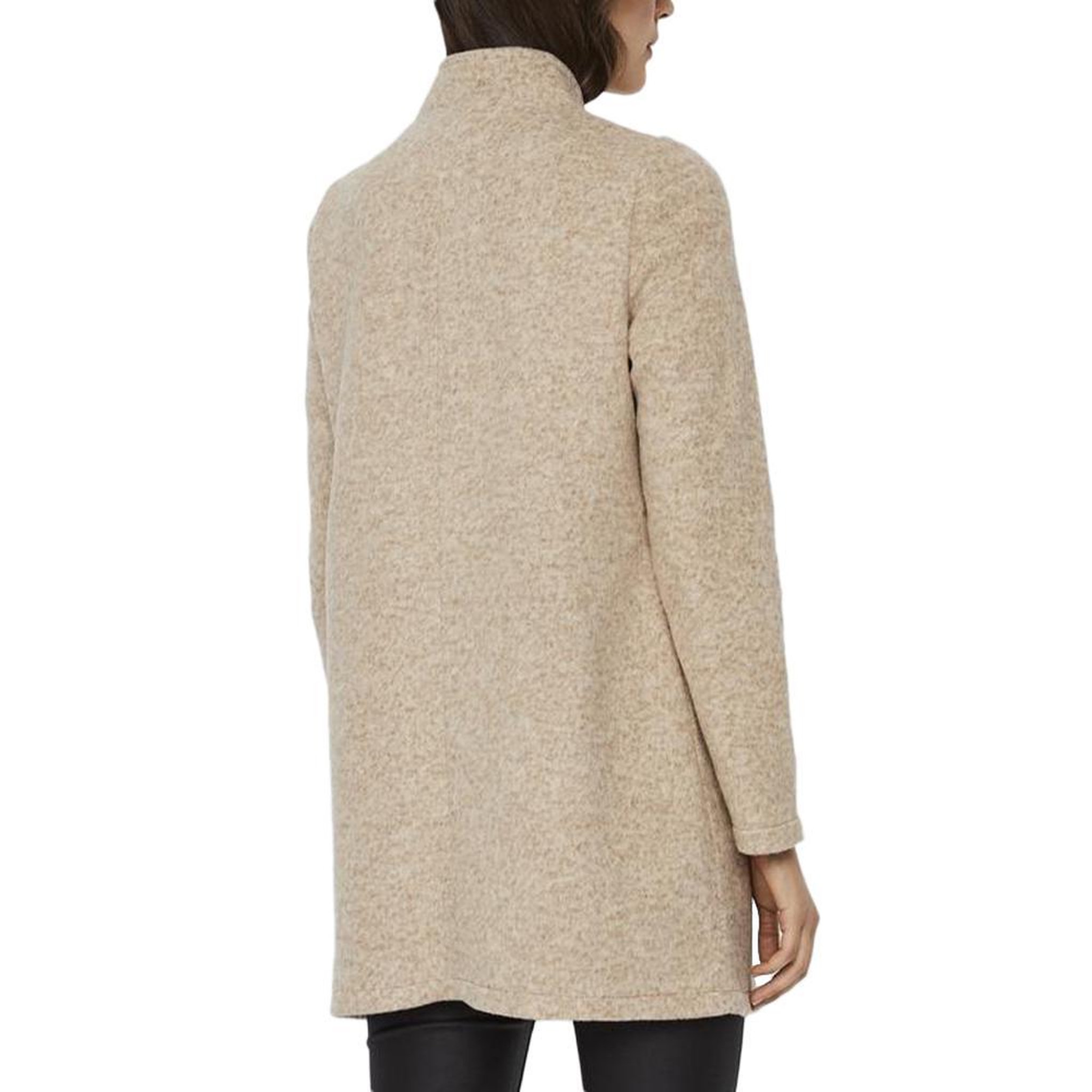 Voir la diapositive 2 : Vero Moda Manteau Beige Femme Vero Moda Brushedkatrine