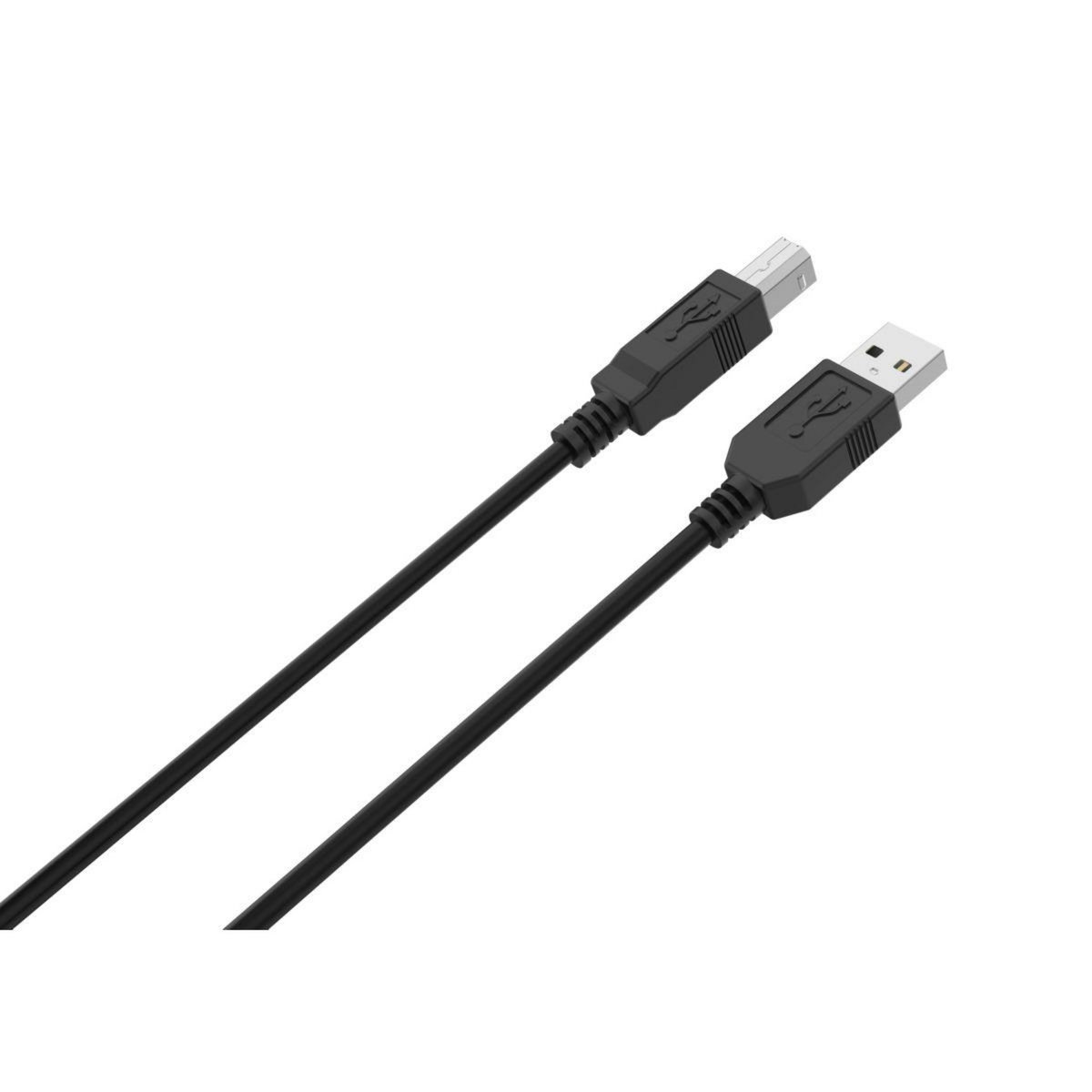Listo Câble imprimante USB-A vers USB-B 1M NOIR