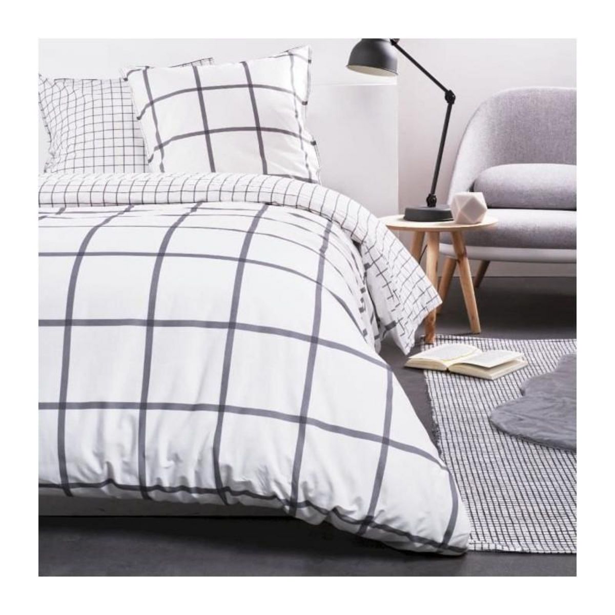 Today Parure de lit - TODAY - Sunshine - 116546 - 2 personnes - 240x260cm - Coton - Imprimé 9.44