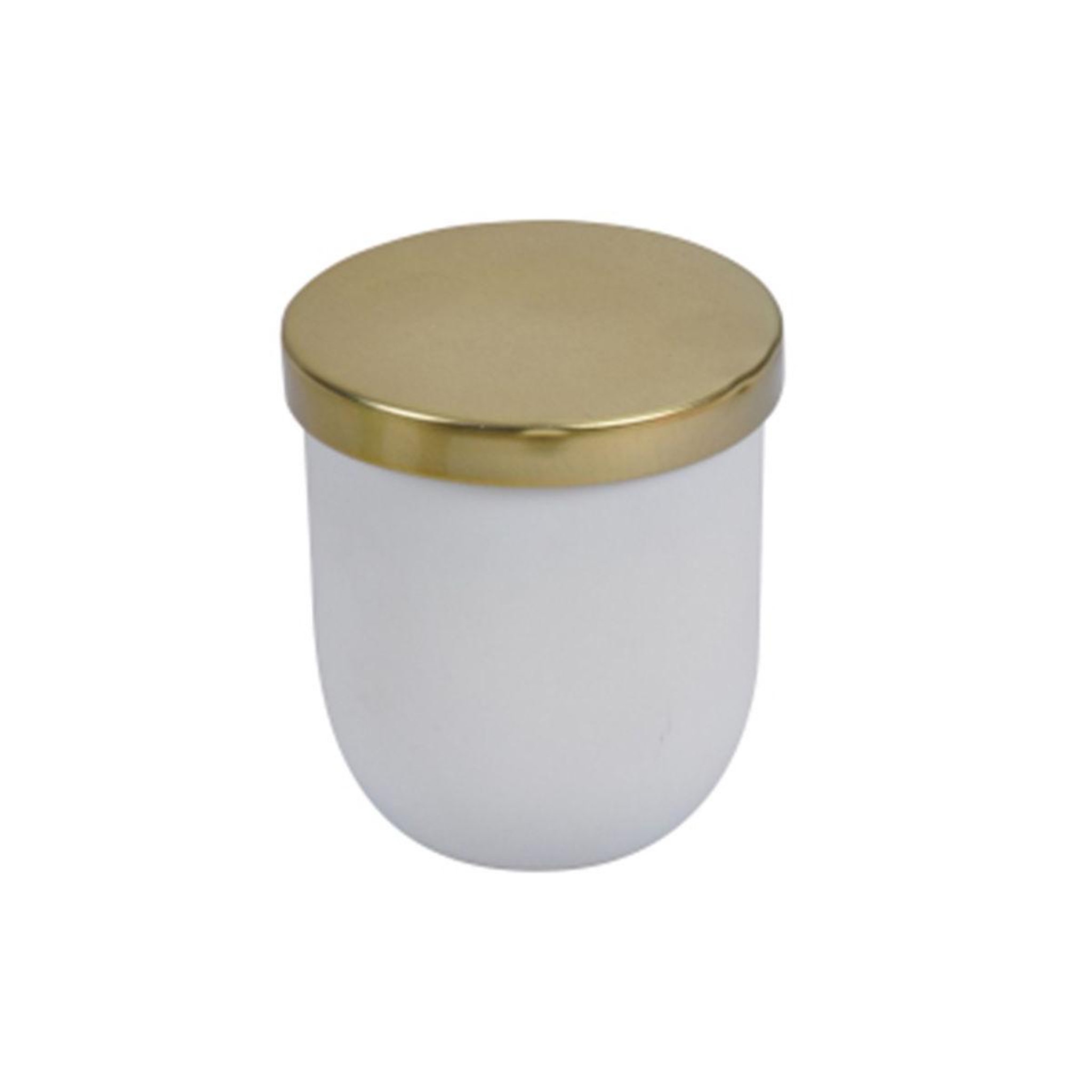 Douceur d'Intérieur Bougie parfumée & couvercle  mystic  8cm blanc