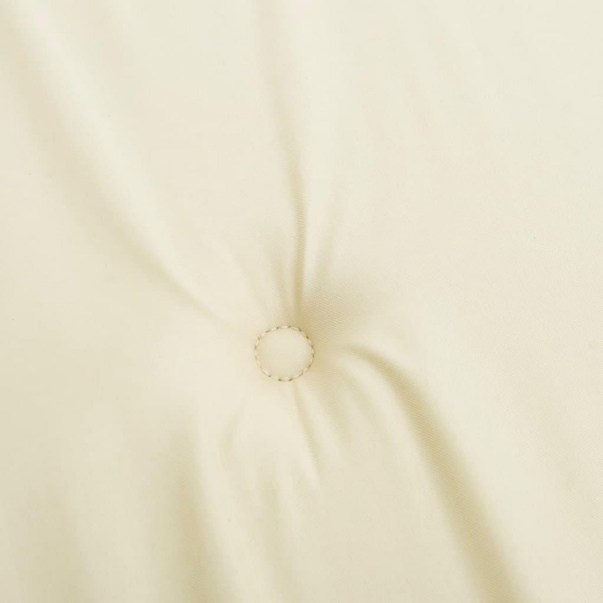 VIDAXL Coussin de banc de jardin creme 200x50x3 cm tissu oxford