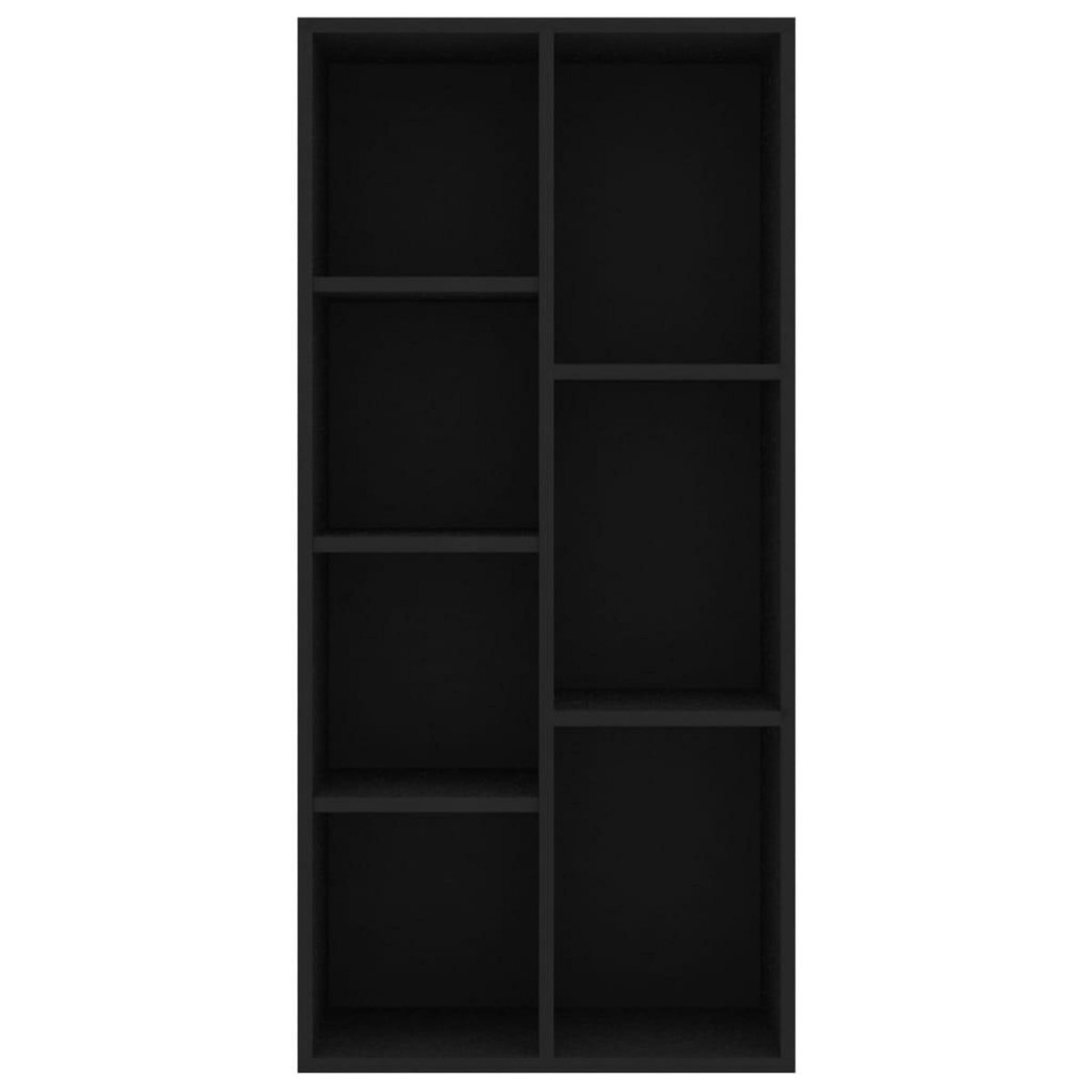VIDAXL Bibliotheque Noir 50x25x106 cm Bois d'ingenierie