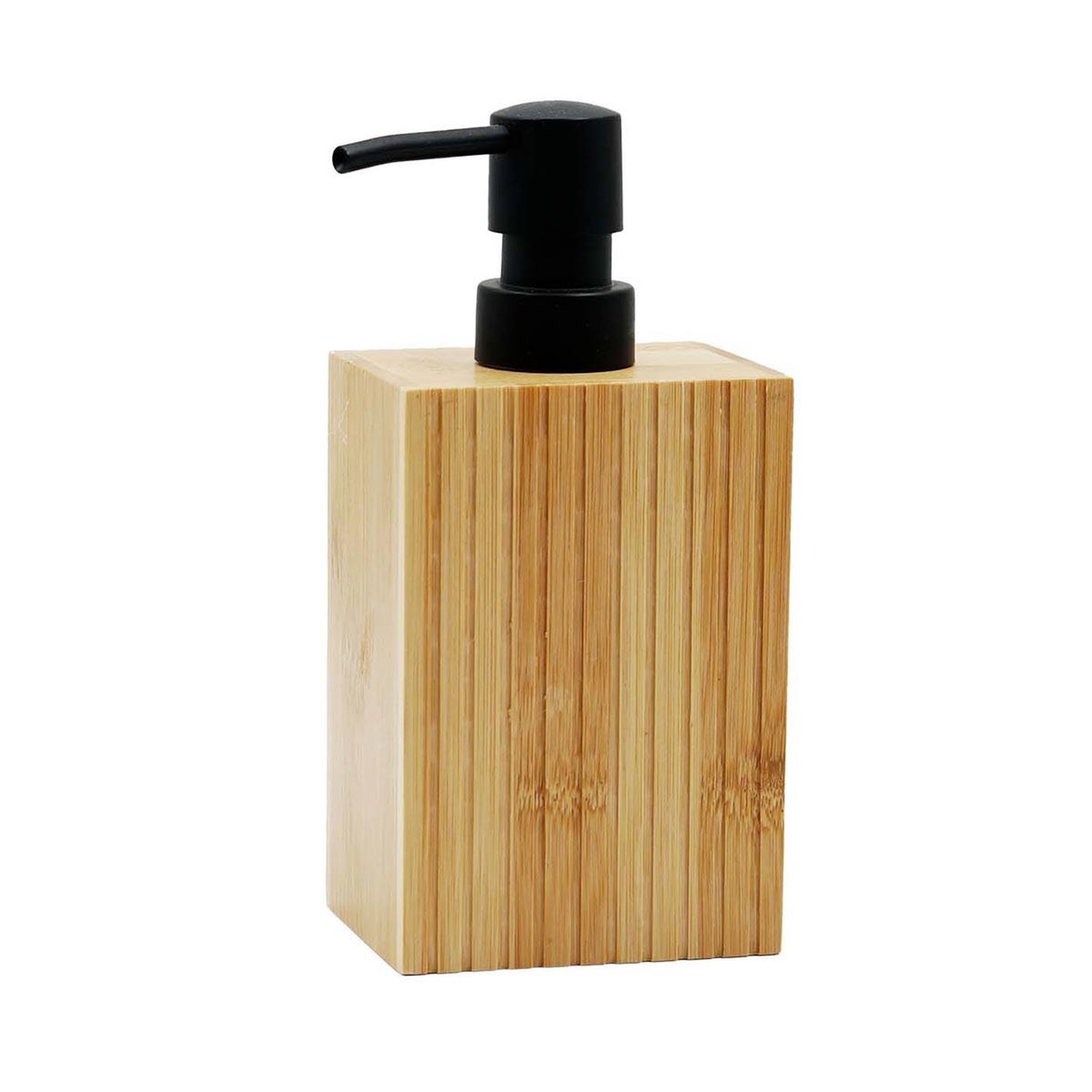 Douceur d'Intérieur Distributeur de savon en bambou  hanoi  18cm naturel