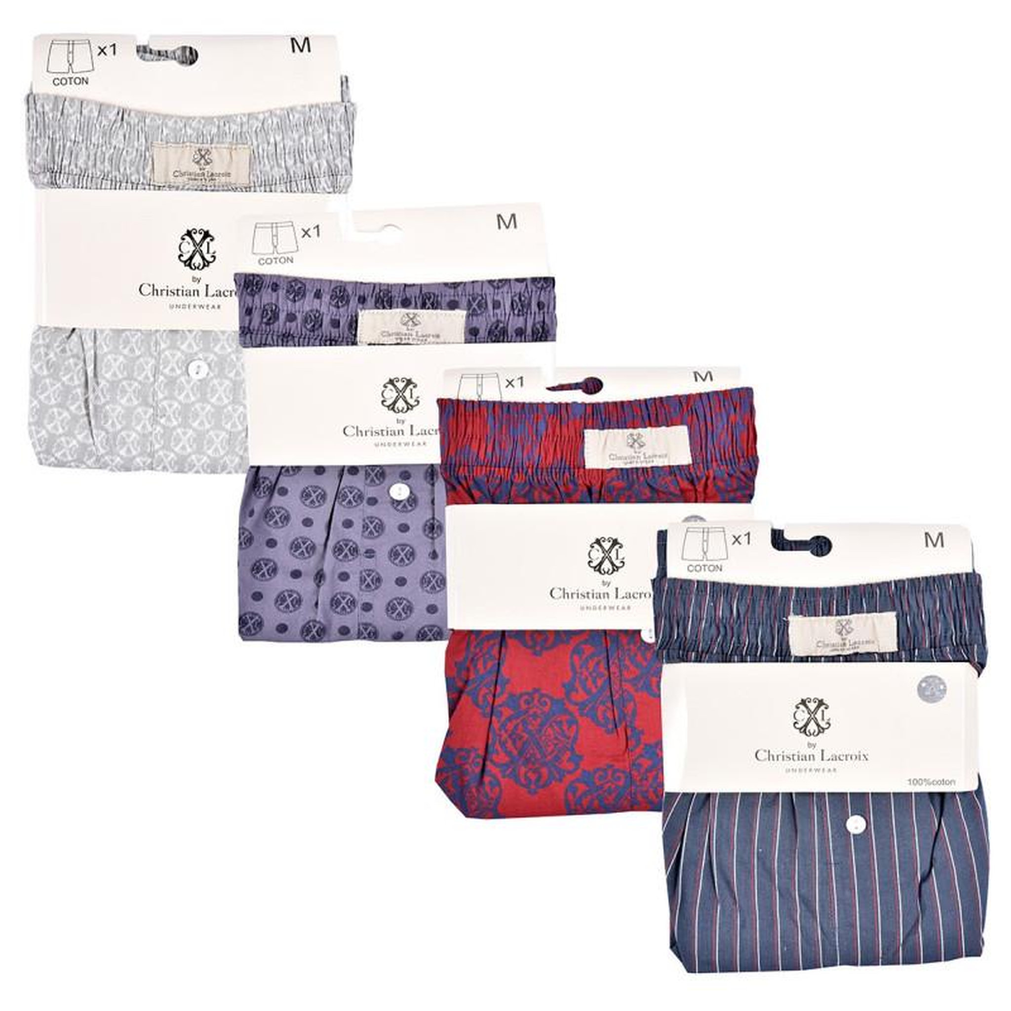 Voir la diapositive 3 : Christian Lacroix Boxer Long CXL By LACROIX X4