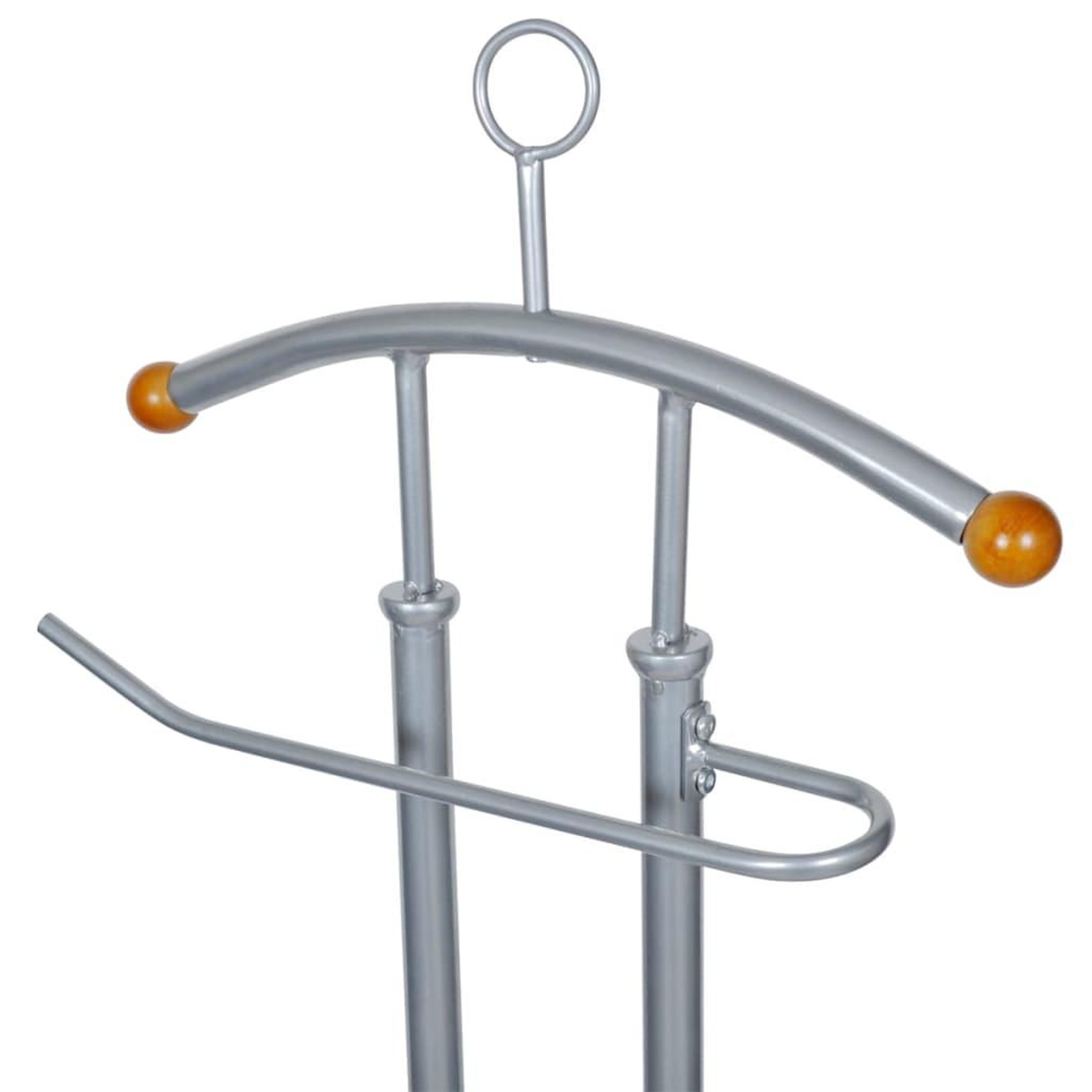 Voir la diapositive 3 : VIDAXL Support valet pour manteaux chemises Cadre en metal