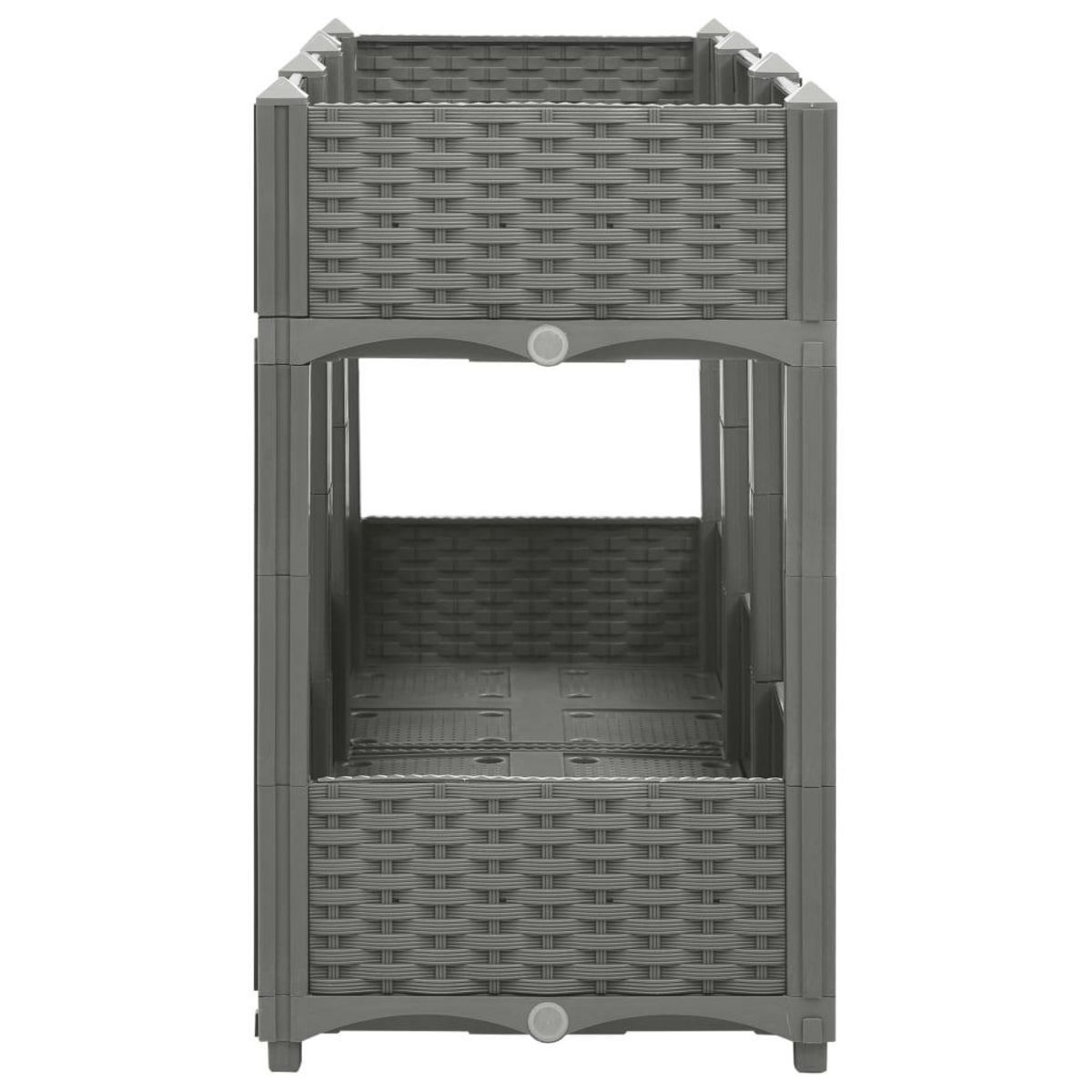 VIDAXL Lit sureleve 120x40x71 cm Polypropylene