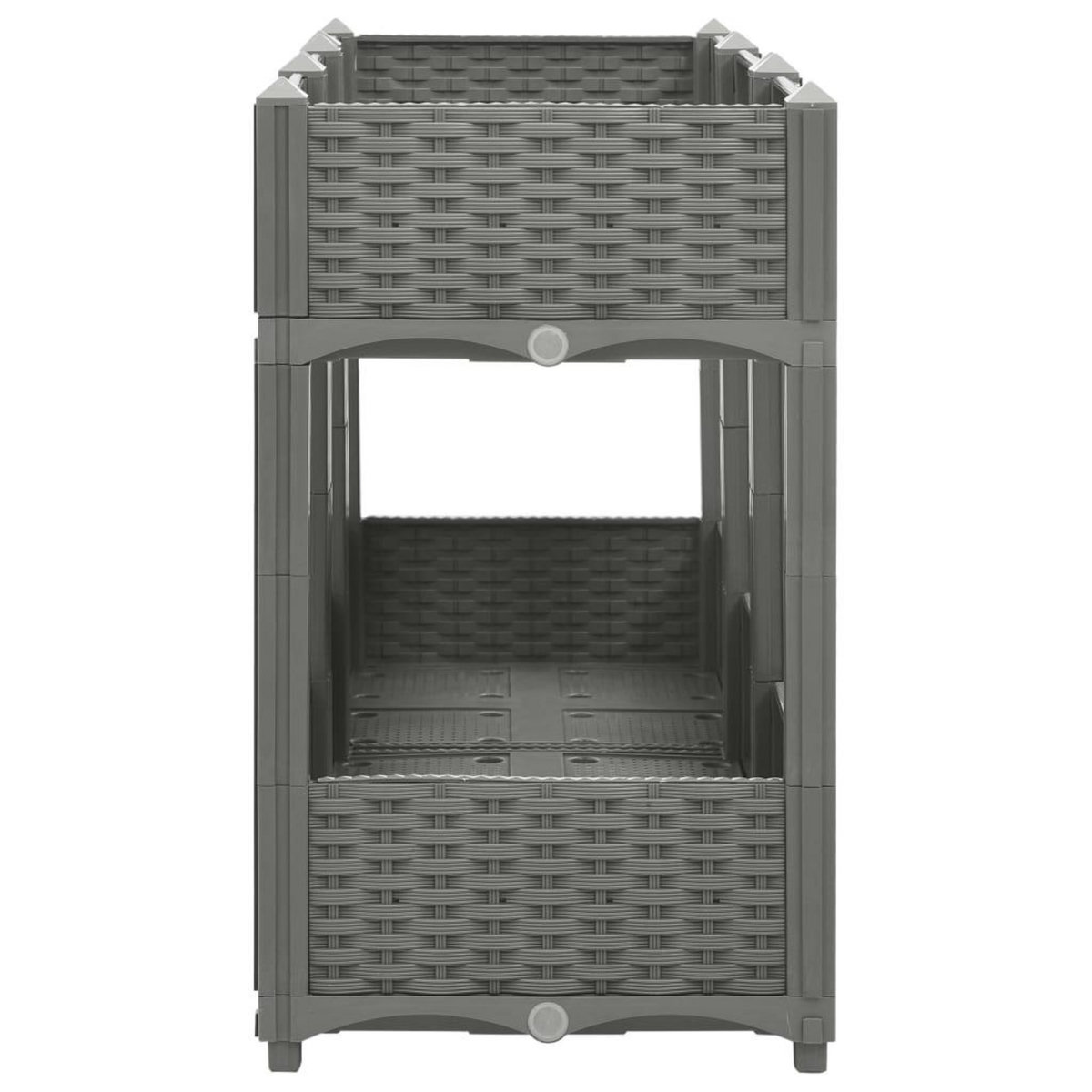 VIDAXL Lit sureleve 120x40x71 cm Polypropylene