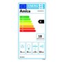 Voir la diapositive 2 : Amica Hotte décorative inclinée 60cm 546m3/h noir - AHIGN6600A++
