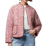 Pieces Veste Matelassée Rose Femme Pieces Ke. Coloris disponibles : Rose