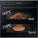 Samsung Four encastrable NV7B45502AK DualCookFlex
