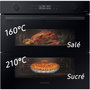 Voir la diapositive 1 : Samsung Four encastrable NV7B45502AK DualCookFlex