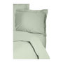 Voir la diapositive 4 : GENERIQUE Parure de lit - 1 housse de couette 220 x 240 cm + 2 taies d'oreiller 60 x 60 cm - 100% coton renforcé - Vert