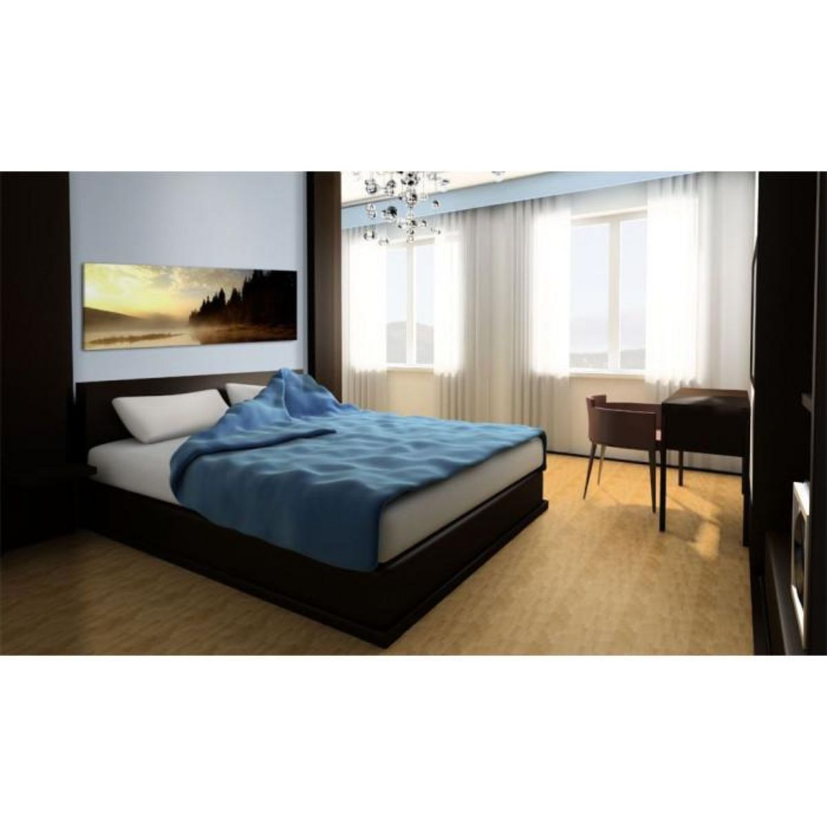 Paris Prix Tableau Imprimé  Brouillard au dessus D'un Lac