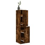 VIDAXL Armoire d'apothicaire chene fume 30x41x144,5 cm bois ingenierie