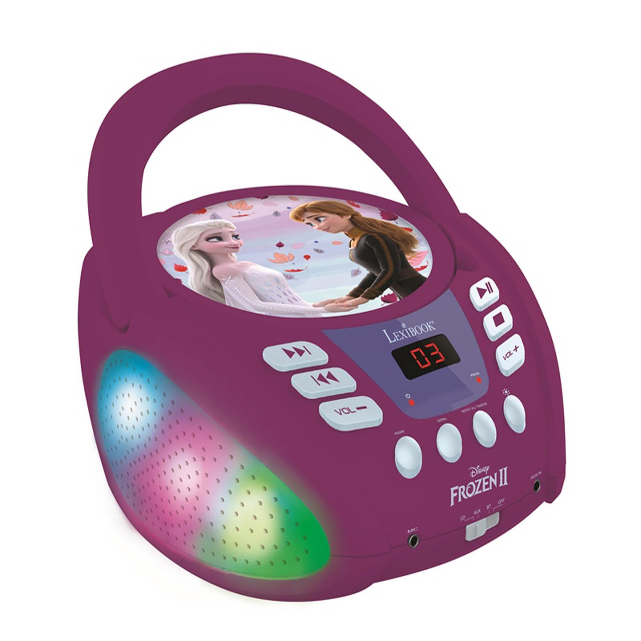 Lexibook Lecteur CD Bluetooth La Reine des Neiges