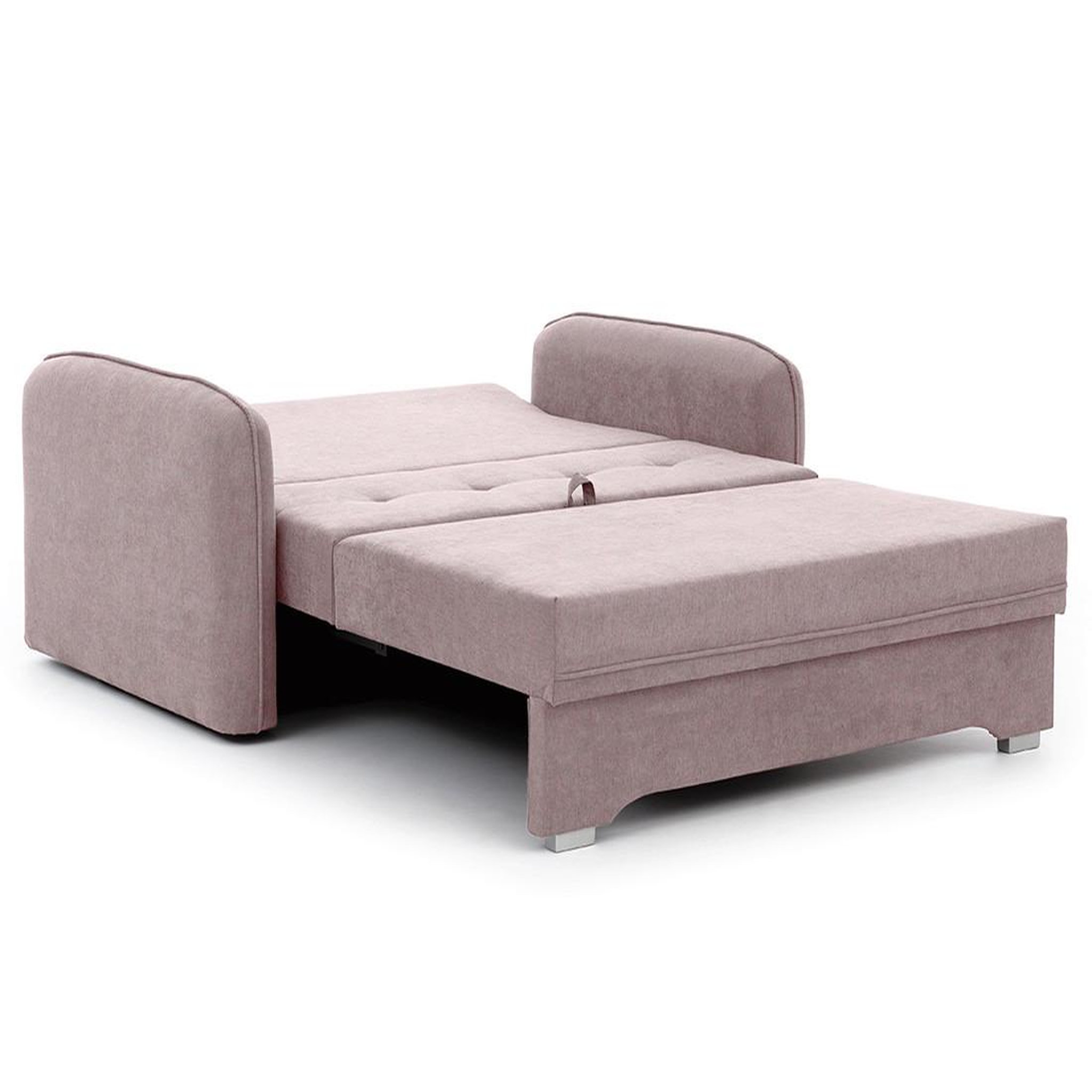 Voir la diapositive 5 : BEST MOBILIER Michelle - canapé droit 3 places convertible avec coffre en velours