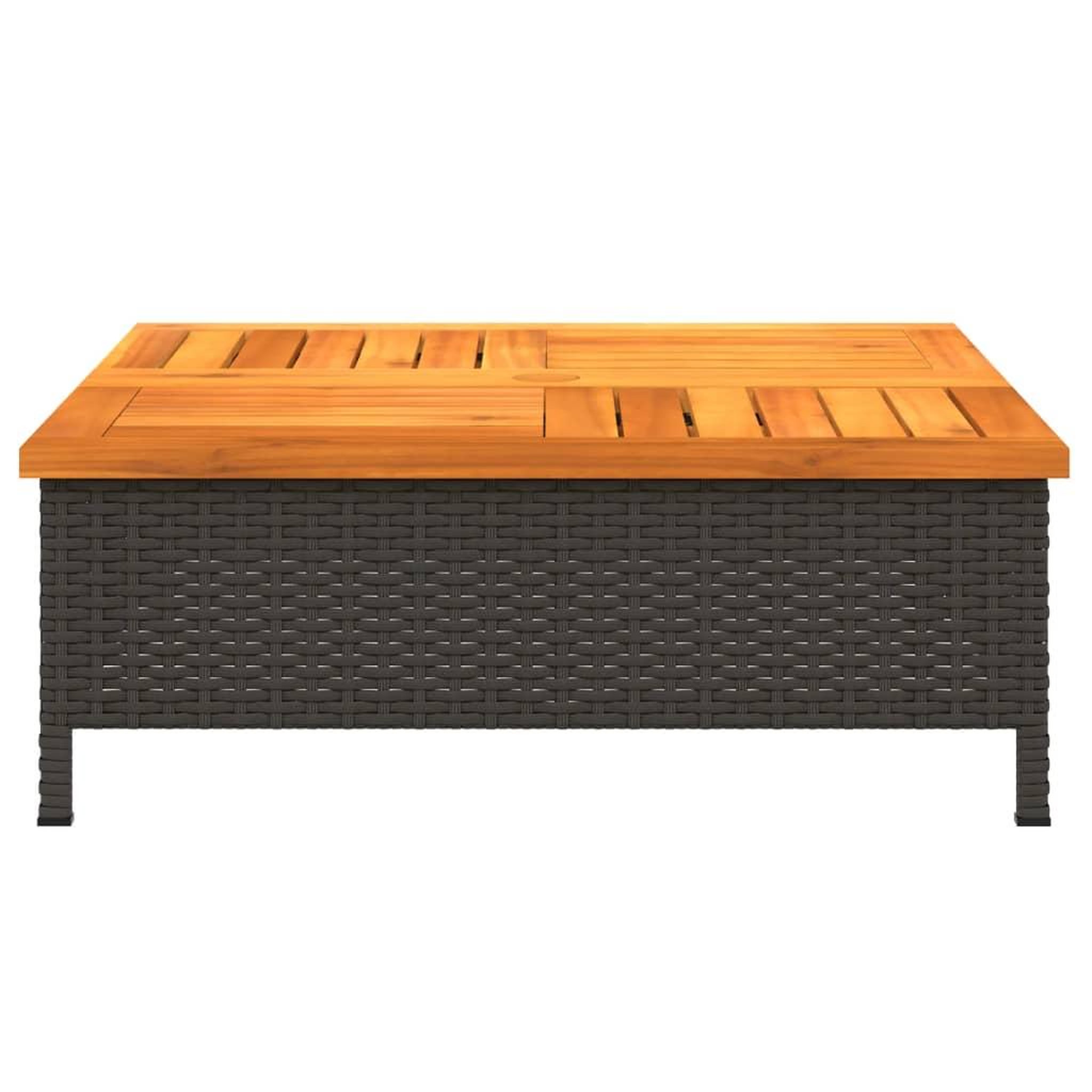 Voir la diapositive 5 : VIDAXL Couvercle de base de parasol noir 70x70x25 cm