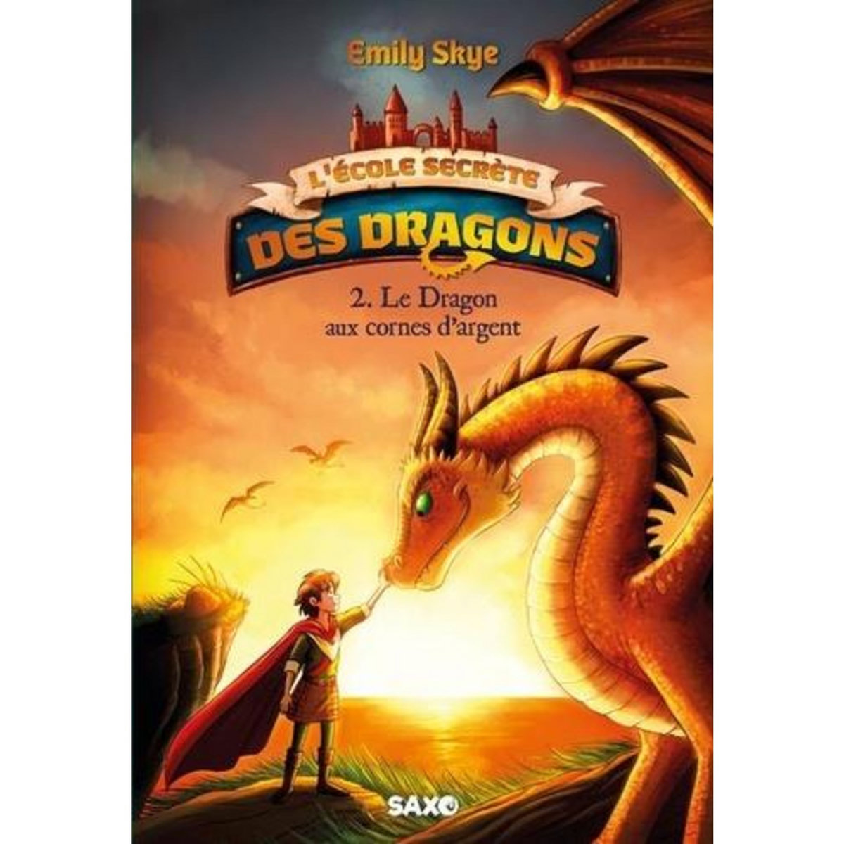 L'ECOLE SECRETE DES DRAGONS TOME 2 : LE DRAGON AUX CORNES D'ARGENT, Skye Emily