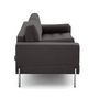 Voir la diapositive 5 : LISA DESIGN Isaure - canapé droit 3 places en velours