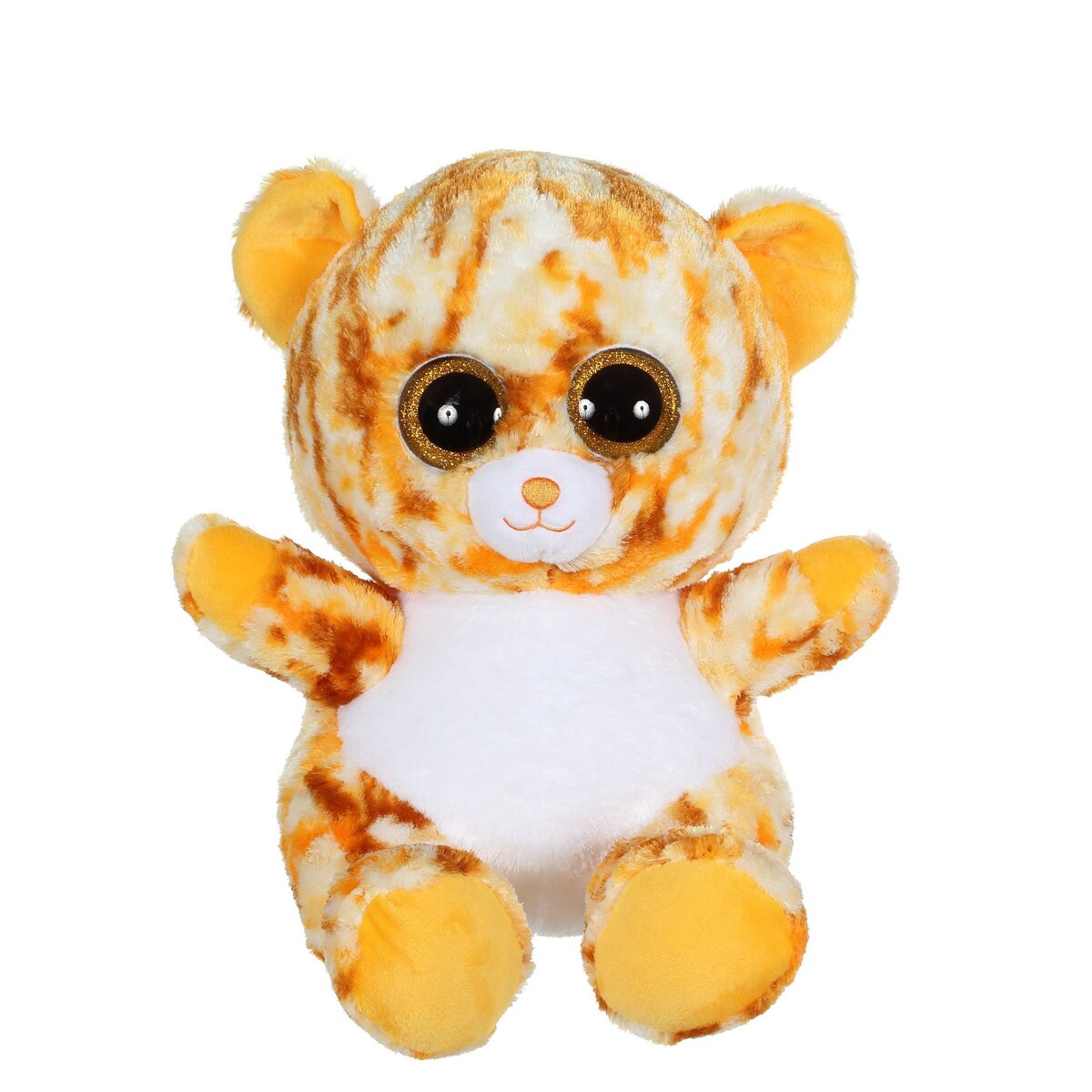 GIPSY Peluche ours orange 30 cm