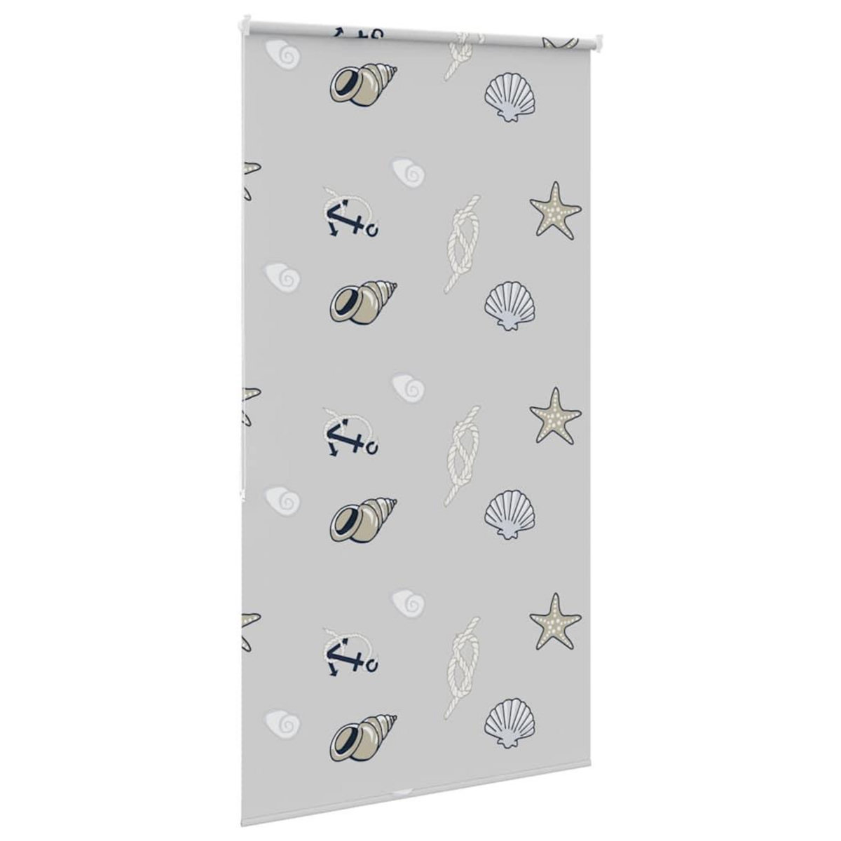 VIDAXL Store enrouleur de douche 140x240 cm largeur du tissu 136 cm