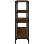 Voir la diapositive 5 : VIDAXL Table console chene marron 103x32x95 cm bois d'ingenierie