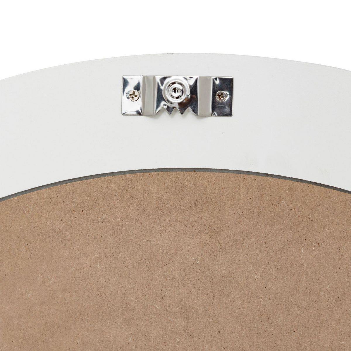 ATMOSPHERA Miroir mural vague EMILY - Blanc