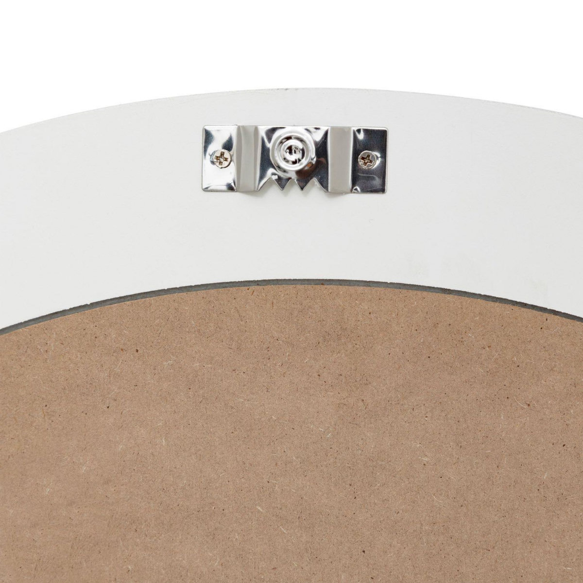 ATMOSPHERA Miroir mural vague EMILY - Blanc