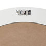 Voir la diapositive 5 : ATMOSPHERA Miroir mural vague EMILY - Blanc