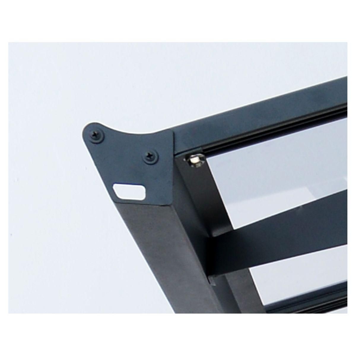 Canopia by PALRAM Marquise - Anthracite - 200x200-5cm - VEGA 2000