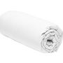 Voir la diapositive 2 : Home collection Drap housse 100% coton 57 fils blanc