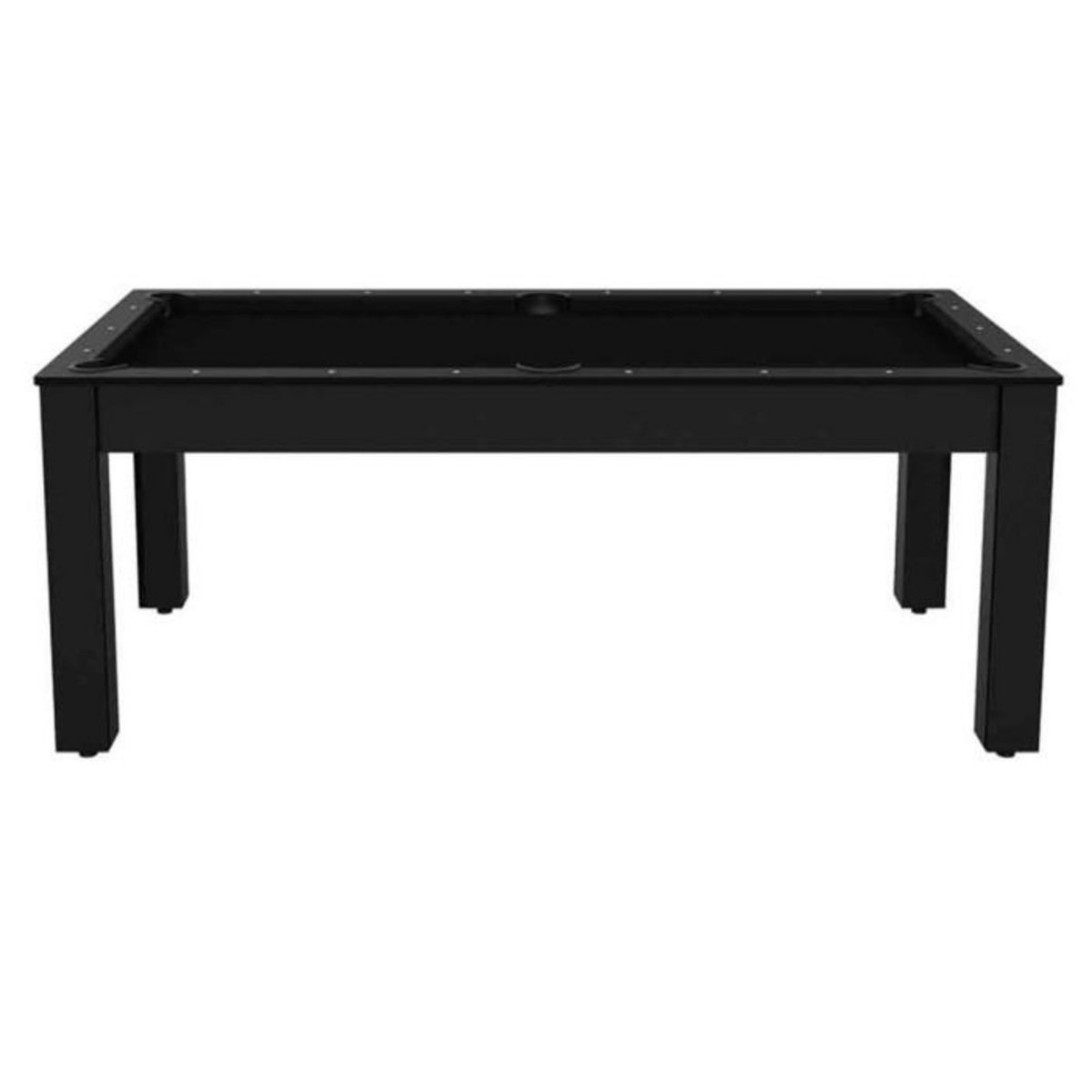 Paris Prix Table de Billard Convertible  Oregon  213cm Noir Grainé