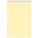 VIDAXL Store enrouleur occultant jaune largeur du tissu 141,6 cm