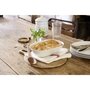 Voir la diapositive 1 : COMPTOIR DE FAMILLE Plat à four 25x15,5 cm Blanc