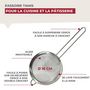 Voir la diapositive 6 : Fackelmann Passoire Chinois 16 cm de diamètre en inox Fackelmann