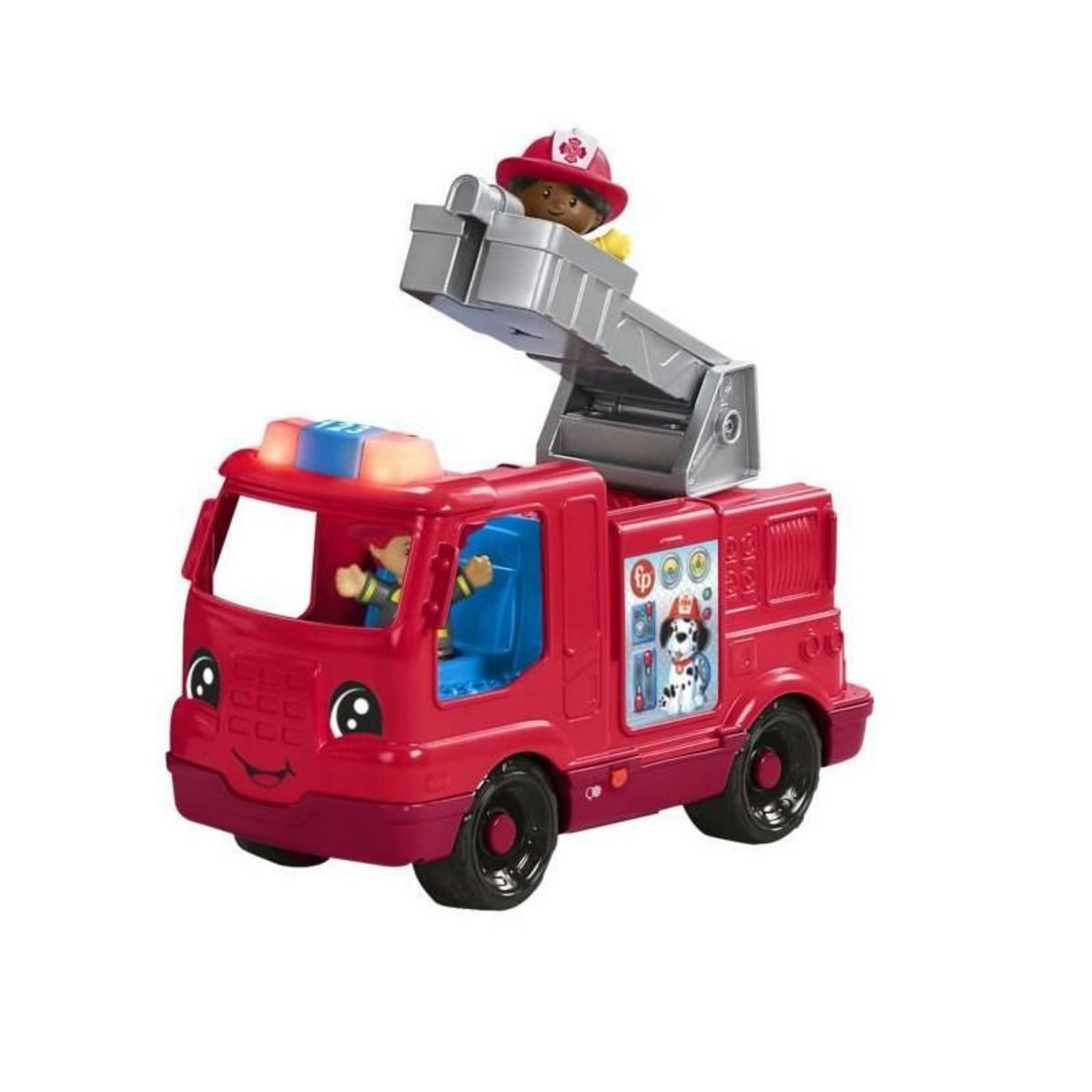 FISHER PRICE Fisher-Price-Little People-Camion de pompiers version multilingue HYR88