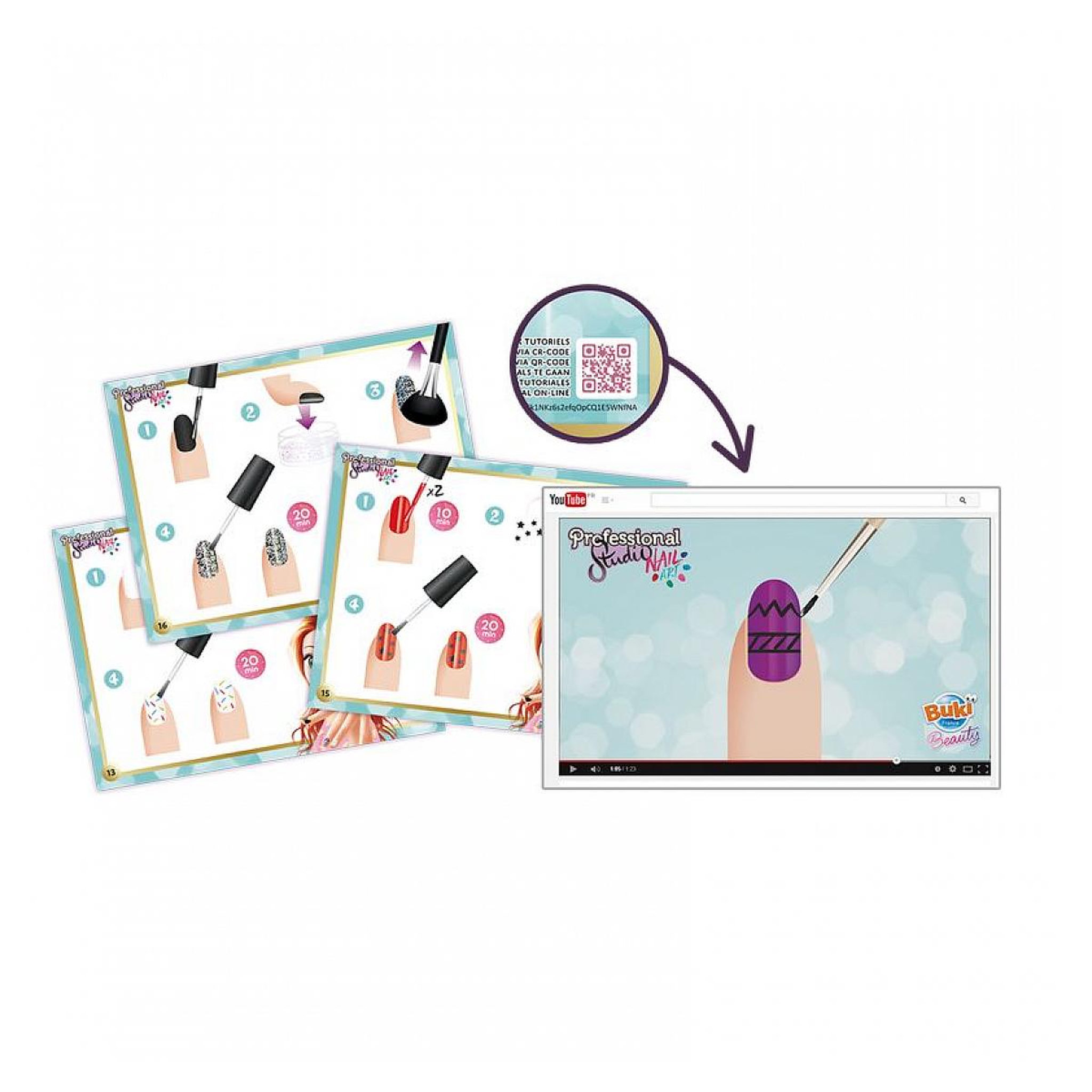 Voir la diapositive 2 : BUKI Professional studio nail art