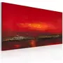 Paris Prix Tableau Peint à la Main  Coucher de Soleil sur la Mer Rouge  60x120cm
