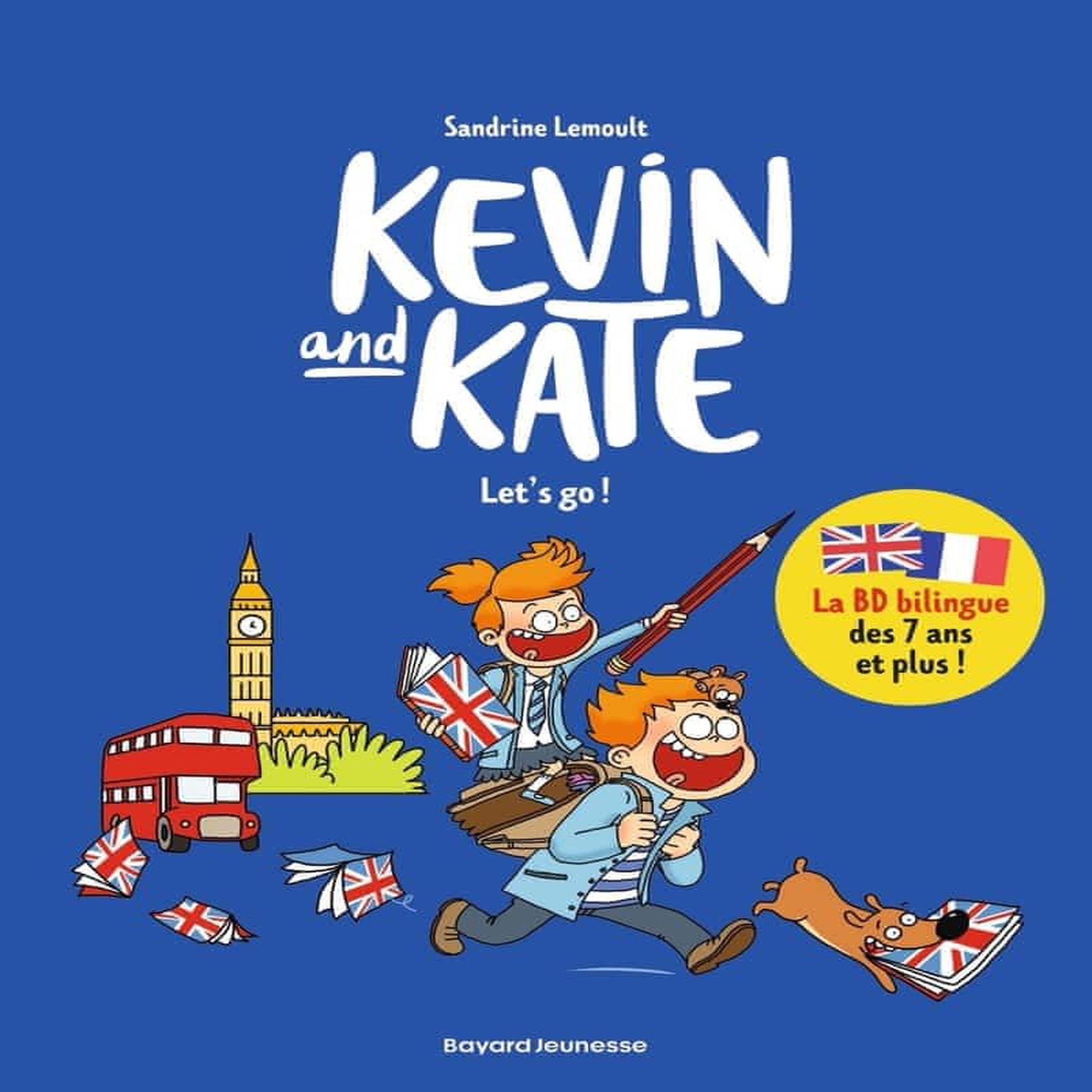 KEVIN AND KATE TOME 1 : LET'S GO ! EDITION EN ANGLAIS, Lemoult Sandrine