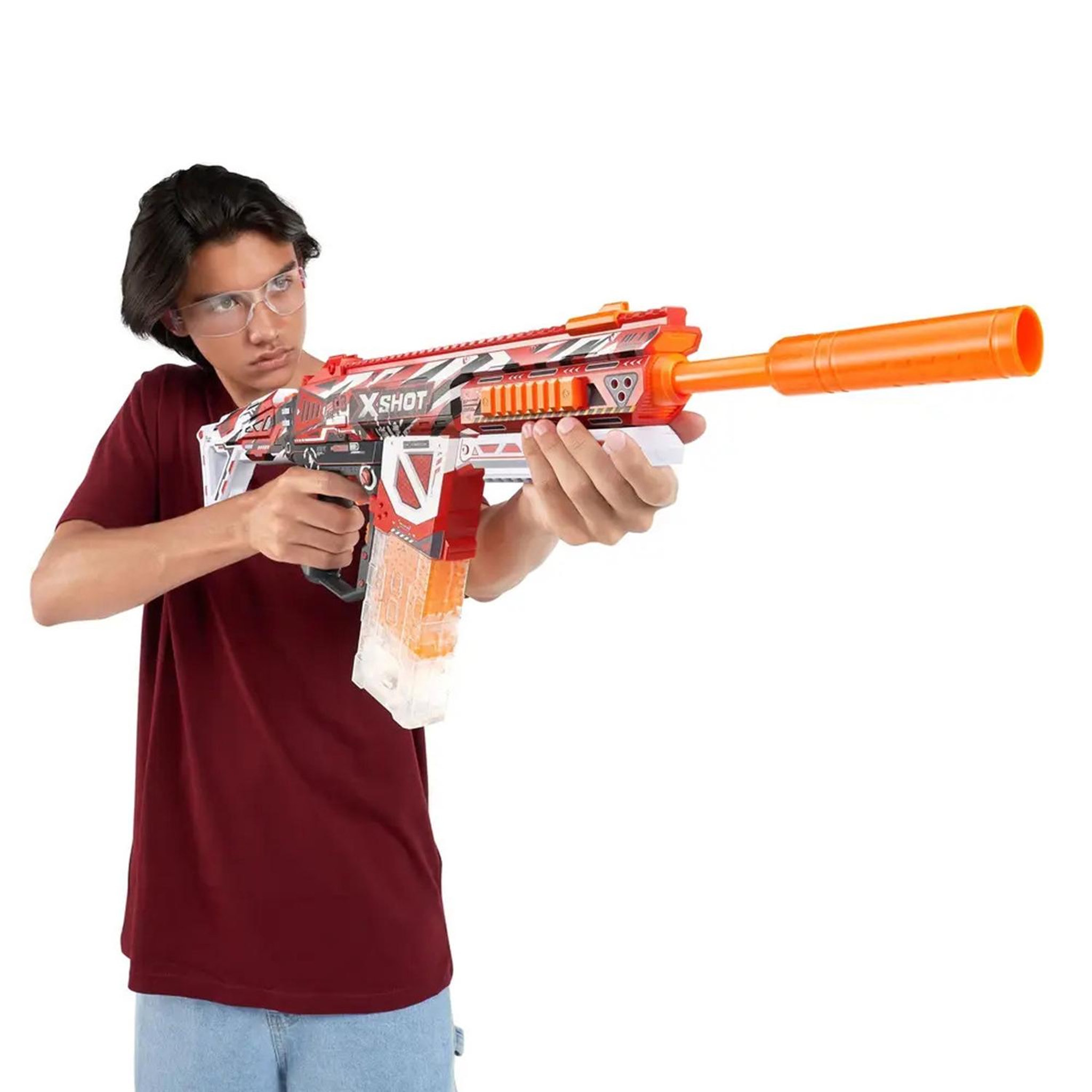 Voir la diapositive 3 : ZURU XSHOT - Pistolet HPG-700 avec boules de gel