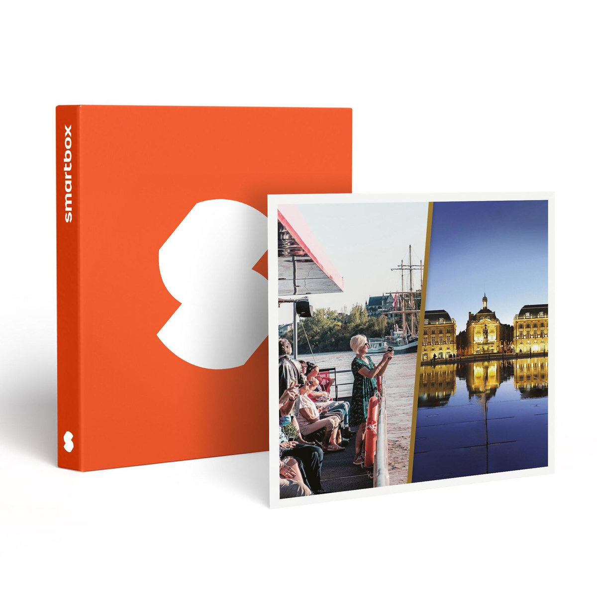 Smartbox Séjour à Bordeaux avec croisière sur la Garonne - Coffret Cadeau Multi-thèmes